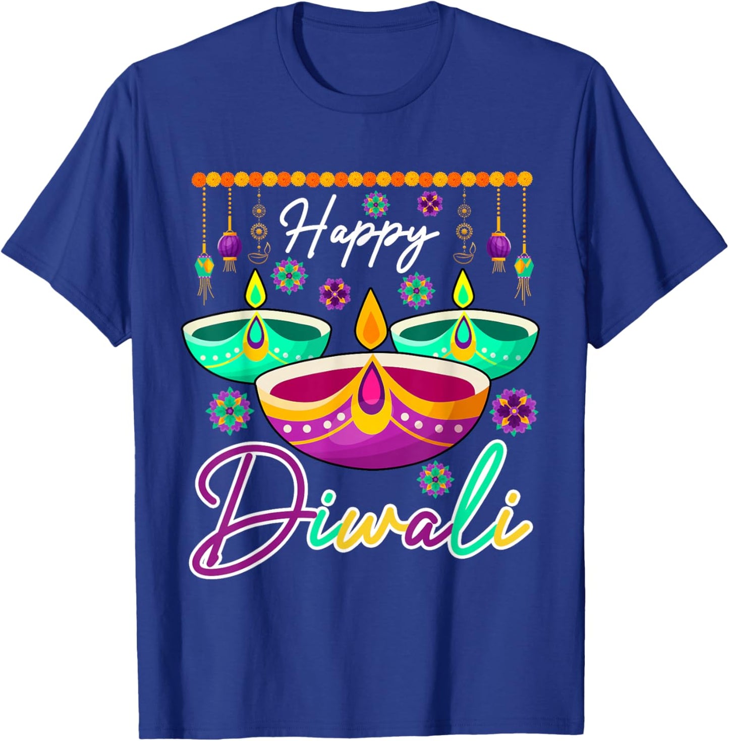 Happy Diwali Funny Festival Proud Indian Matching Family T-Shirt - T-Shirt | Royal