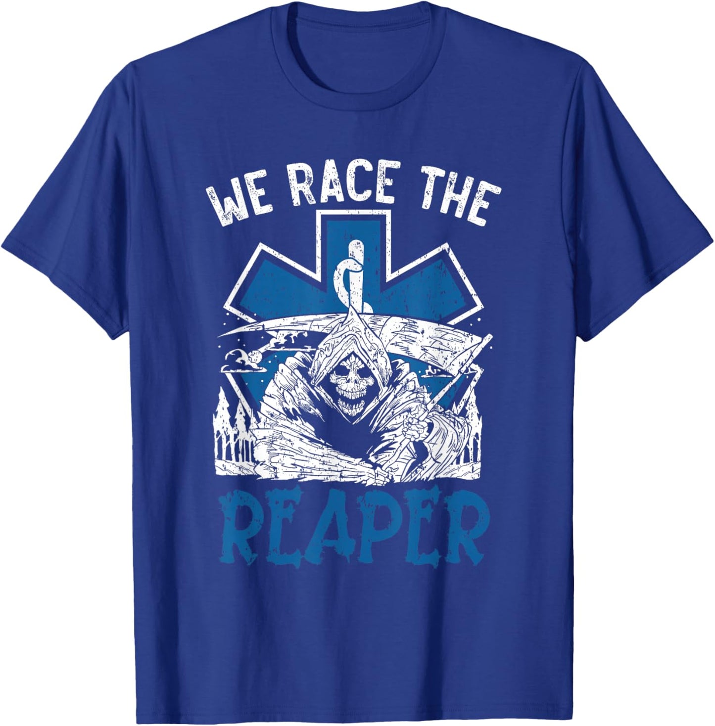 Emergency Medical Technician Healthcare EMT Paramedic T-Shirt - T-Shirt | Royal
