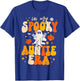 Retro In My Spooky Aunt Era Groovy Halloween Ghost Auntie T-Shirt - T-Shirt | Royal