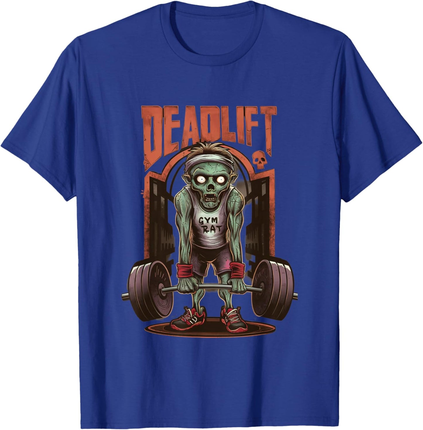 Zombie Workout Gym T-Shirt - T-Shirt | Royal