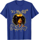 It's My 48th Birthday Queen 48 Years Old Crown Gold Women T-Shirt - T-Shirt | Royal
