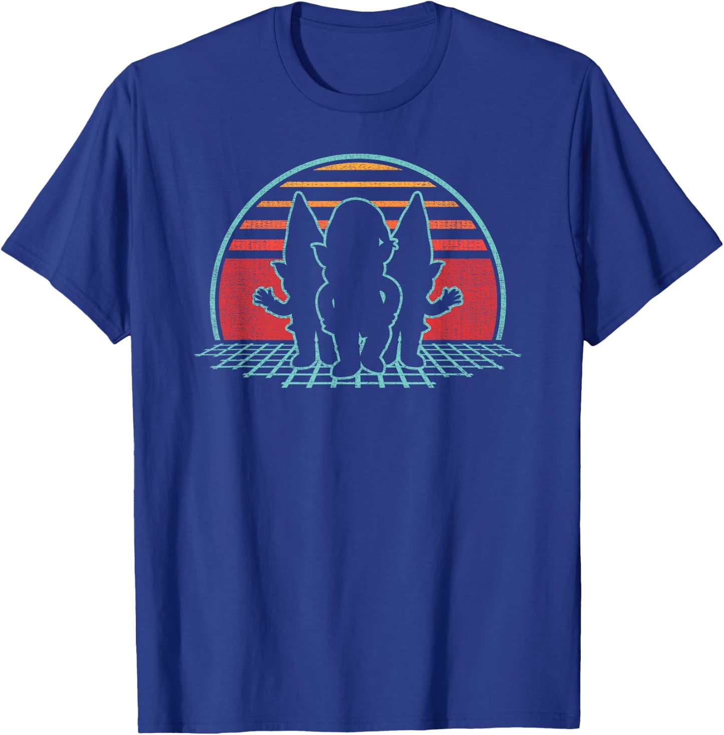 Gnomes Retro Vintage 80s Style Garden Gnome Lover Gift T-Shirt - T-Shirt | Royal