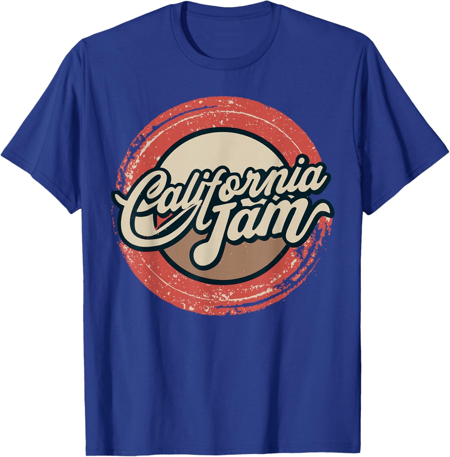 California Jam Music Festival T-Shirt - T-Shirt | Royal