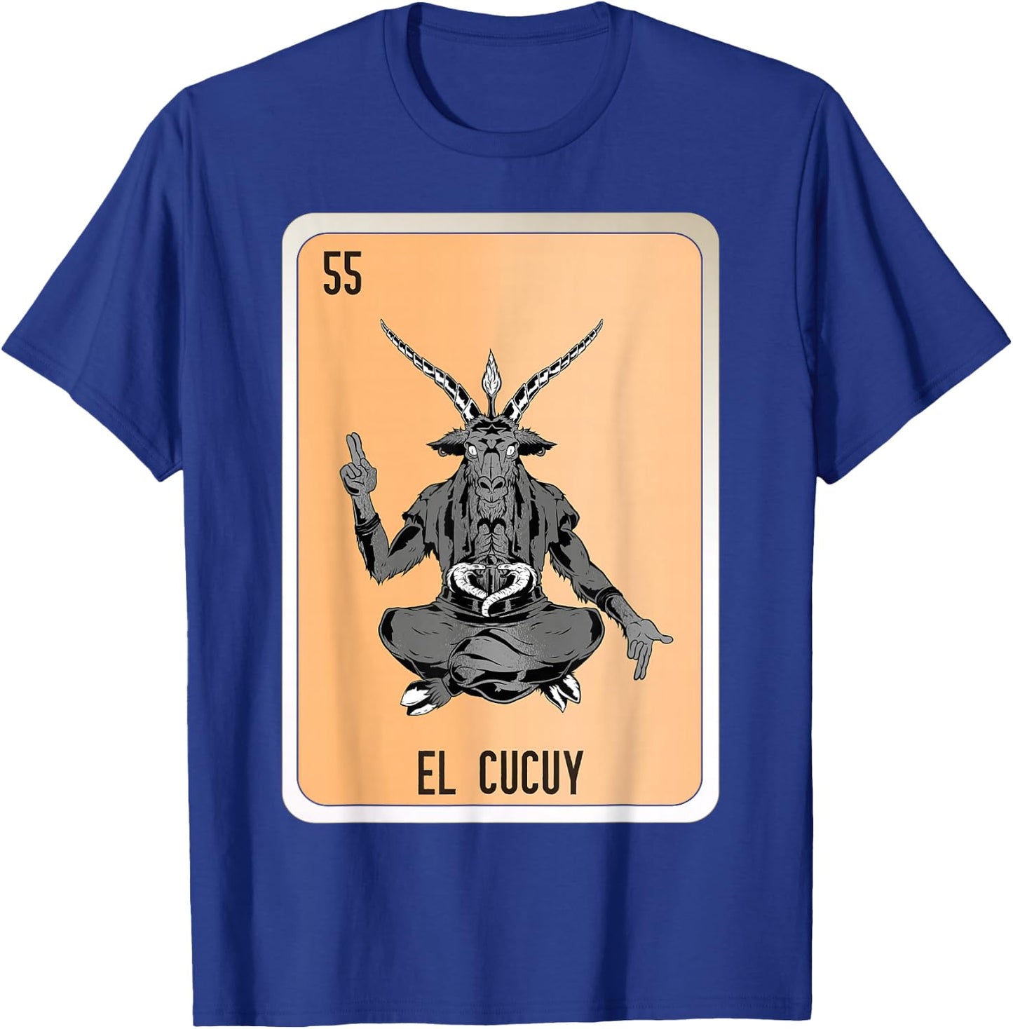El Cucuy Mexican Slang Chicano Bingo Cards T-Shirt - T-Shirt | Royal