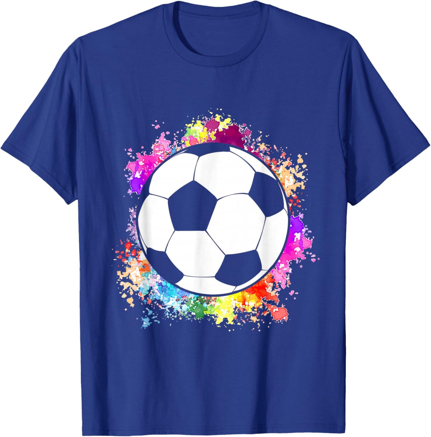 Soccer Girl Gift Shoes Cleats Kick Fußball Daughter Women T-Shirt - T-Shirt | Royal