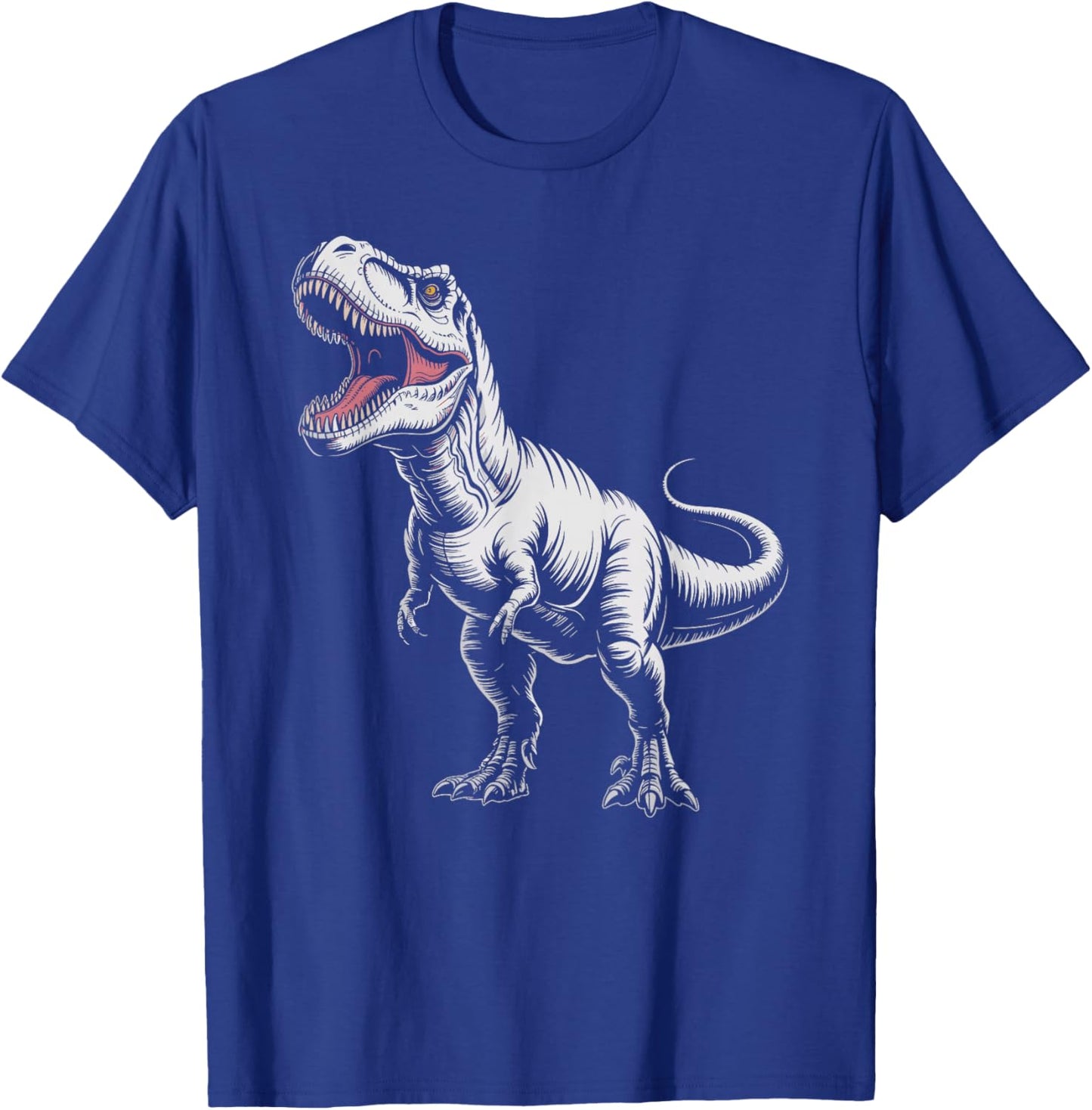 T-Rex Skeleton Dino Bones Paleontology Dinosaur Kids T-Shirt - T-Shirt | Royal