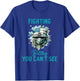 PTSD Awareness Fighting Battles You Can't See T-Shirt - T-Shirt | Royal
