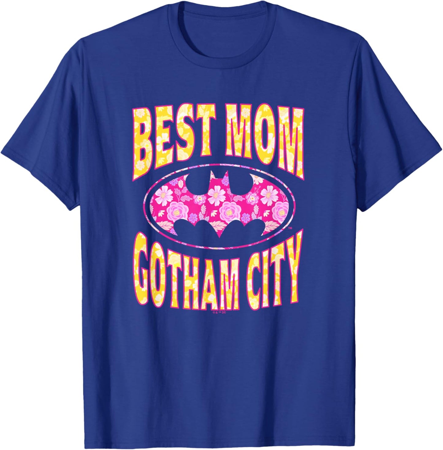 Batman Mother's Day Best Mom in Gotham T-Shirt - T-Shirt | Royal