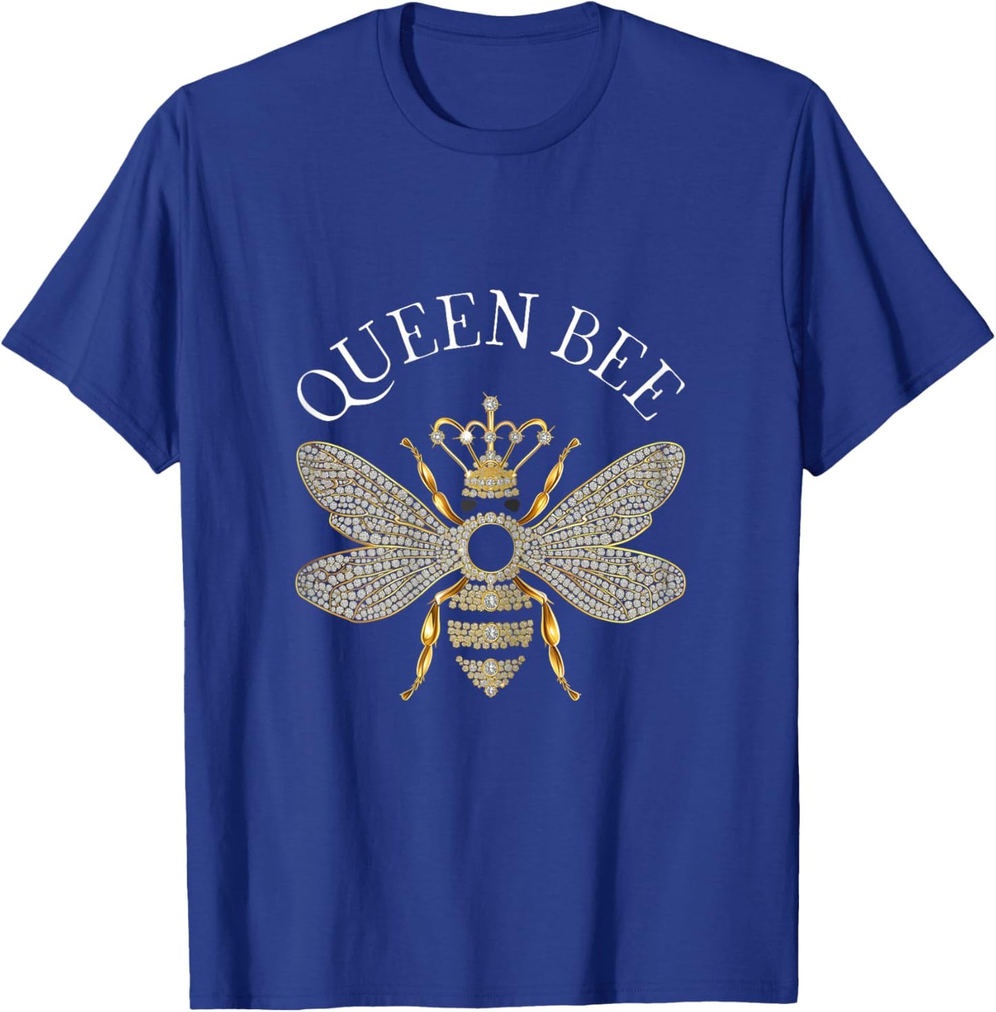 Queen Bee Jewelry Jewels Cute Beekeeping Beekeeper T-Shirt - T-Shirt | Royal