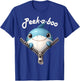 Funny - Peek-a-boo - Shark T-Shirt - T-Shirt | Royal