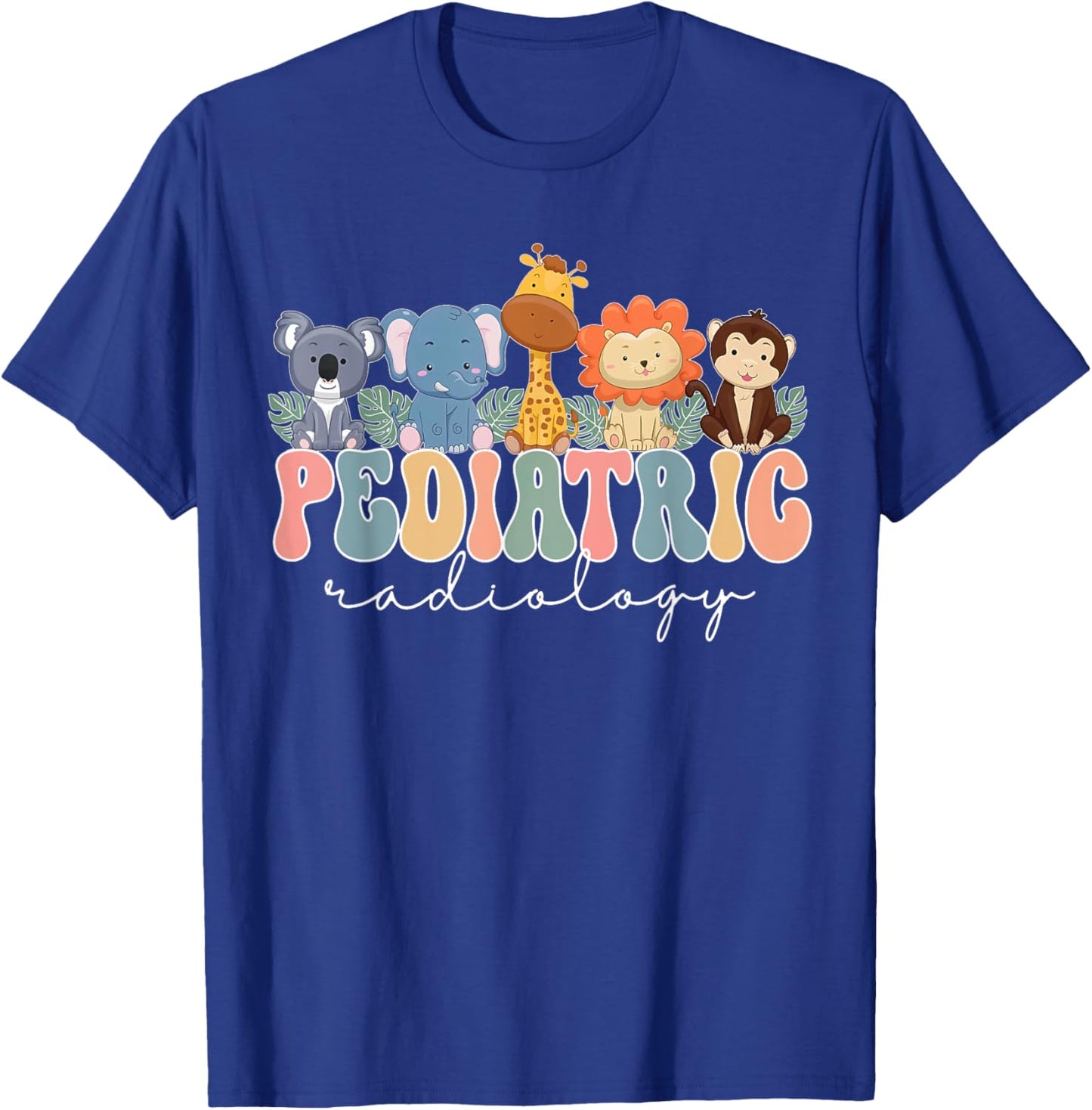 Pediatric Radiology Cute Animals Pediatric Radiologist X-ray T-Shirt - T-Shirt | Royal