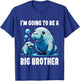 Kids Big brother manatee manatee I'm going to be big brother T-Shirt - T-Shirt | Royal