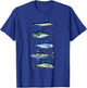 Saltwater fish species swordfish fishing camping hunting T-Shirt - T-Shirt | Royal