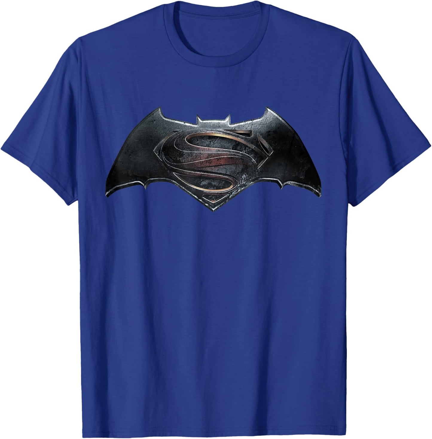 DC Batman V Superman Logo Standard T-Shirt - T-Shirt | Royal