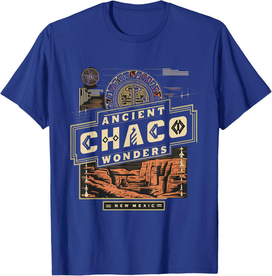 Ancient Pueblo Indian Chaco Canyon National Park T-Shirt - T-Shirt | Royal
