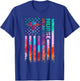 Live Love Save Lives American Flag Tie Dye Patriotic Nurse T-Shirt - T-Shirt | Royal