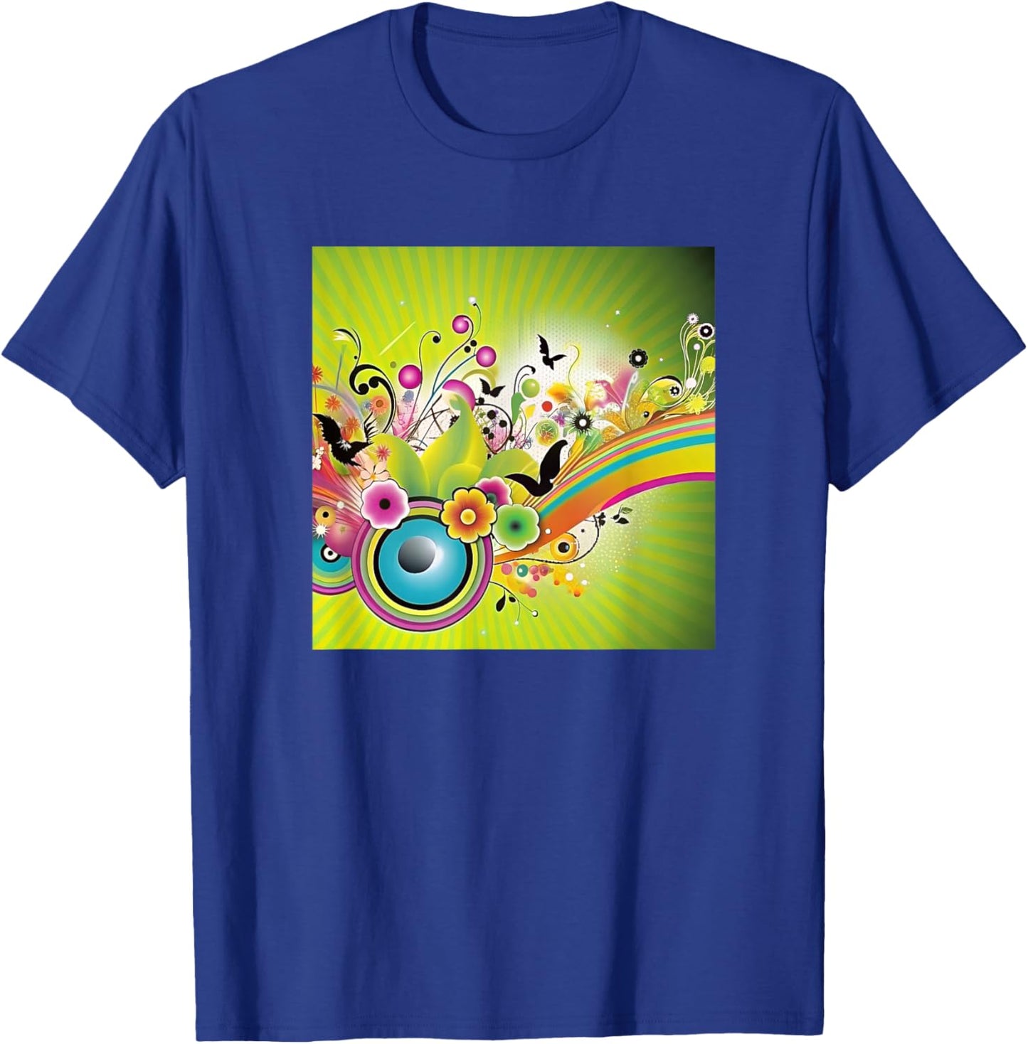 Frutiger Metro Gen Z Millennial Nostalgia Y2K Aesthetic Art T-Shirt - T-Shirt | Royal