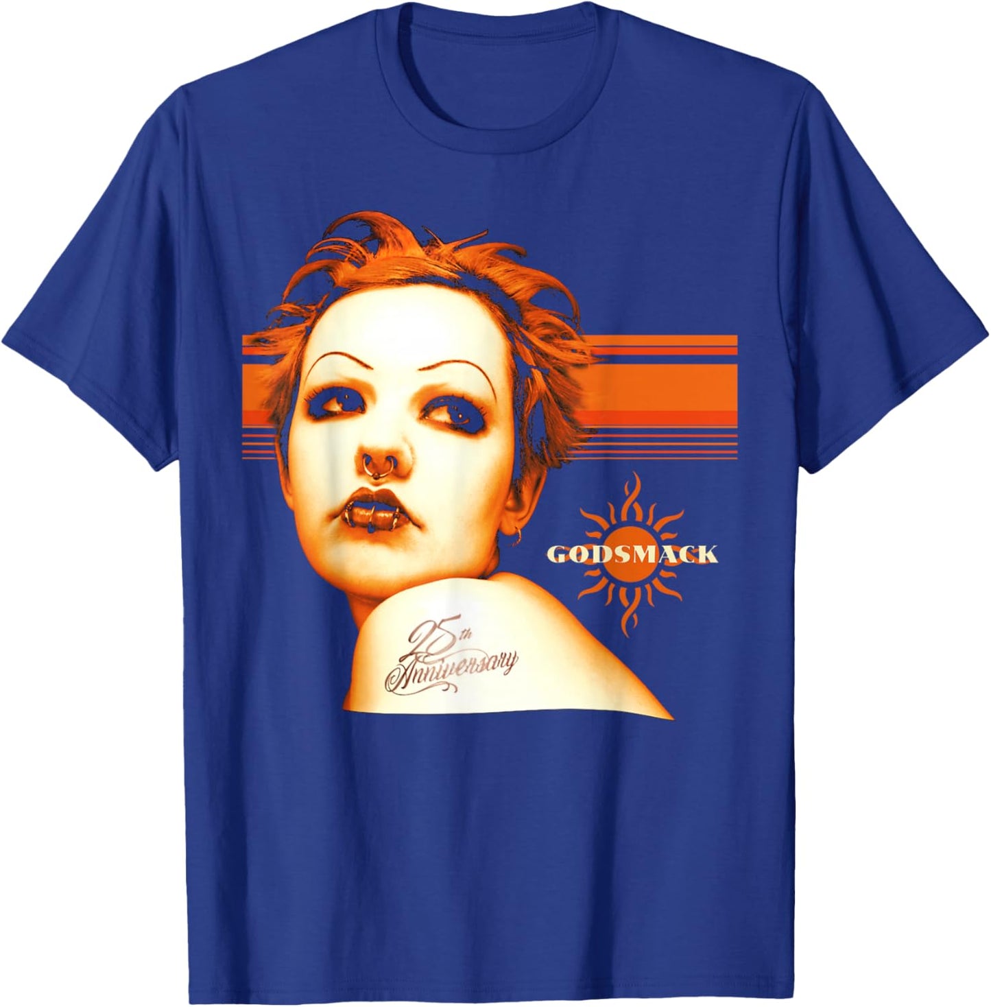 Godsmack – Self Titled 25th Anniversary T-Shirt - T-Shirt | Royal
