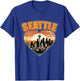 Seattle Washington State USA Men Women Kids T-Shirt - T-Shirt | Royal