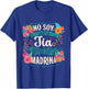 No Soy Solo La Tía También Soy La Madrina T-Shirt - T-Shirt | Royal