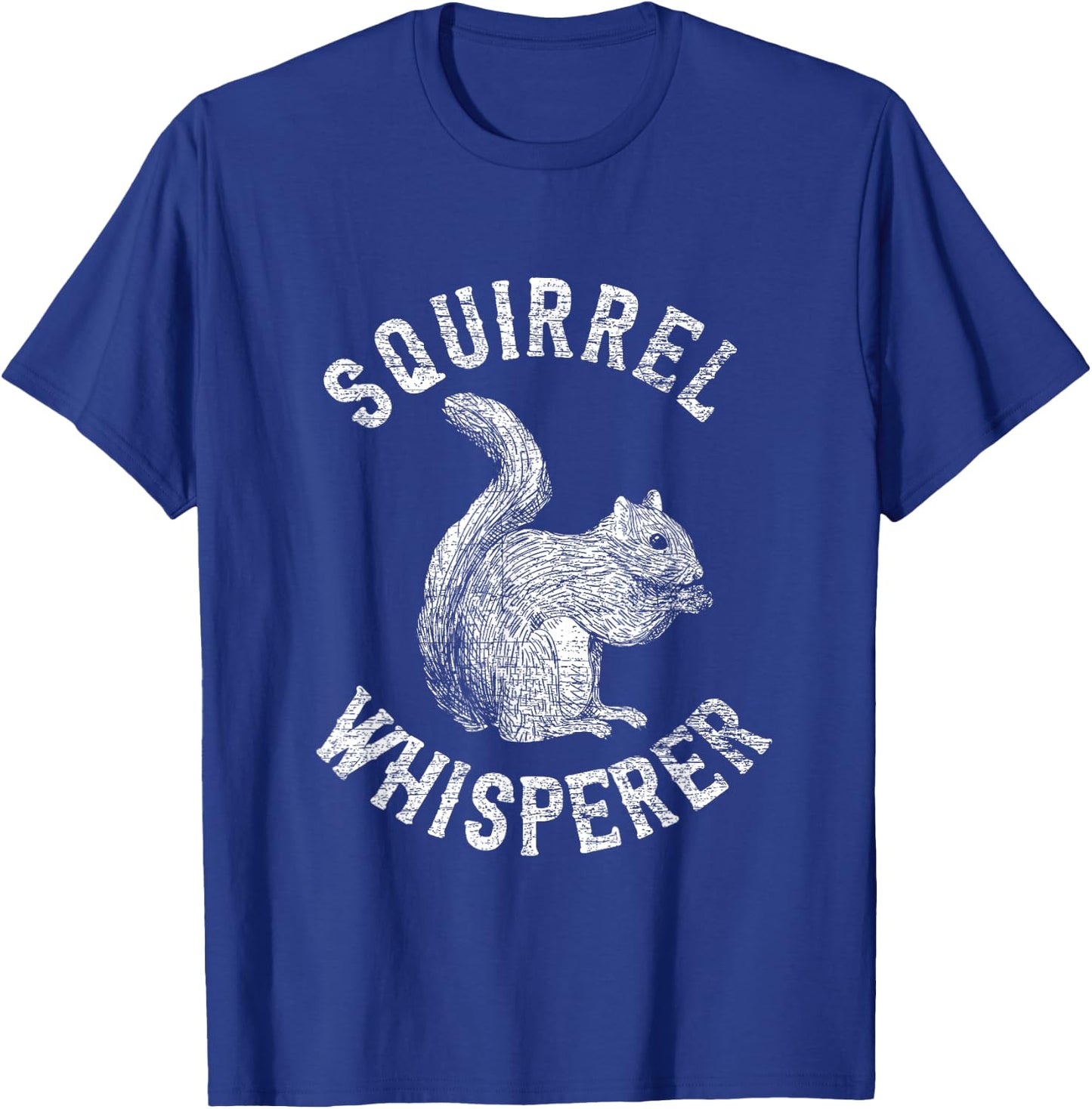 Vintage Squirrel Lover Gifts Squirrel Whisperer T-Shirt - T-Shirt | Royal