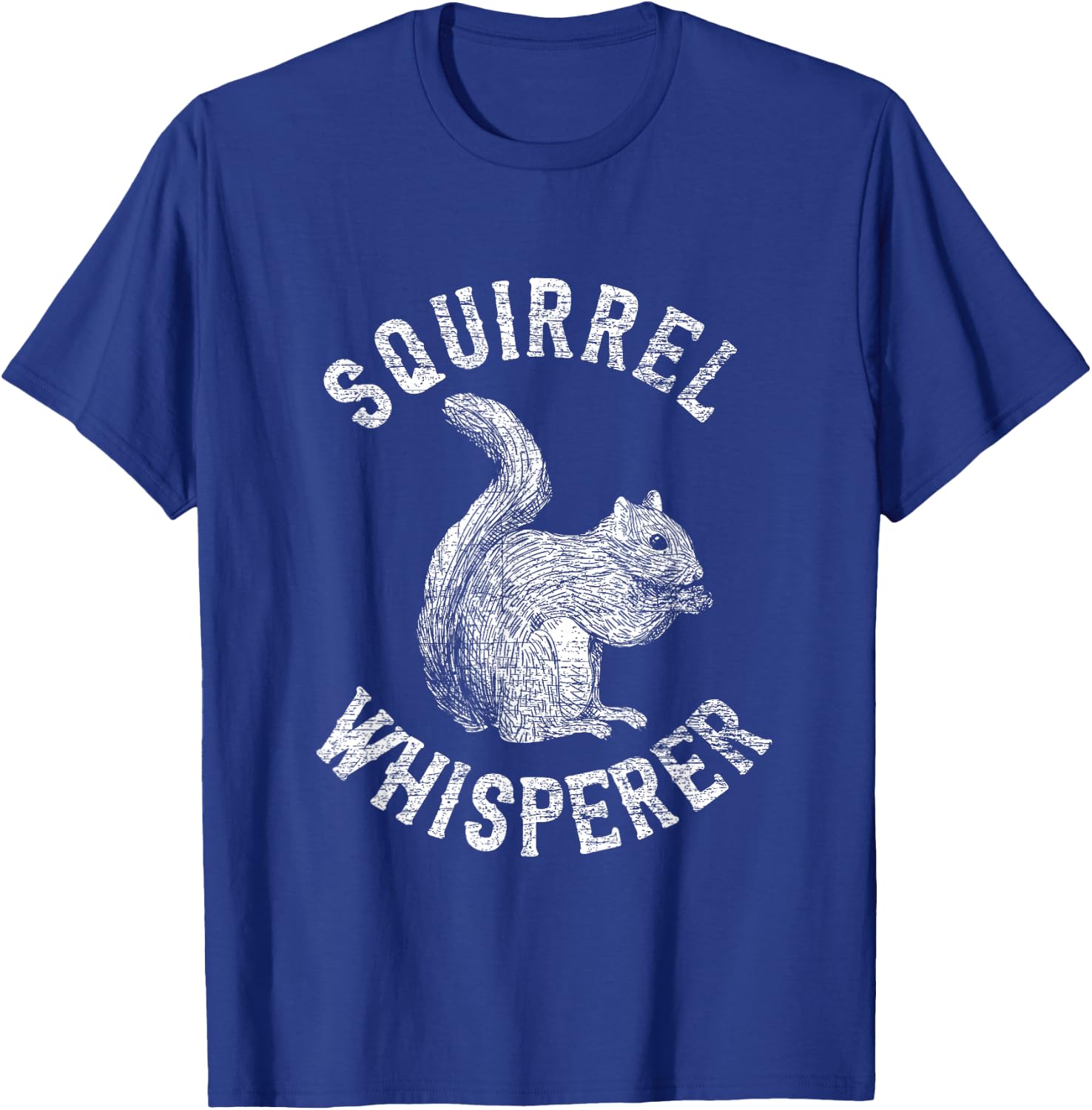 Vintage Squirrel Lover Gifts Squirrel Whisperer T-Shirt - T-Shirt | Royal
