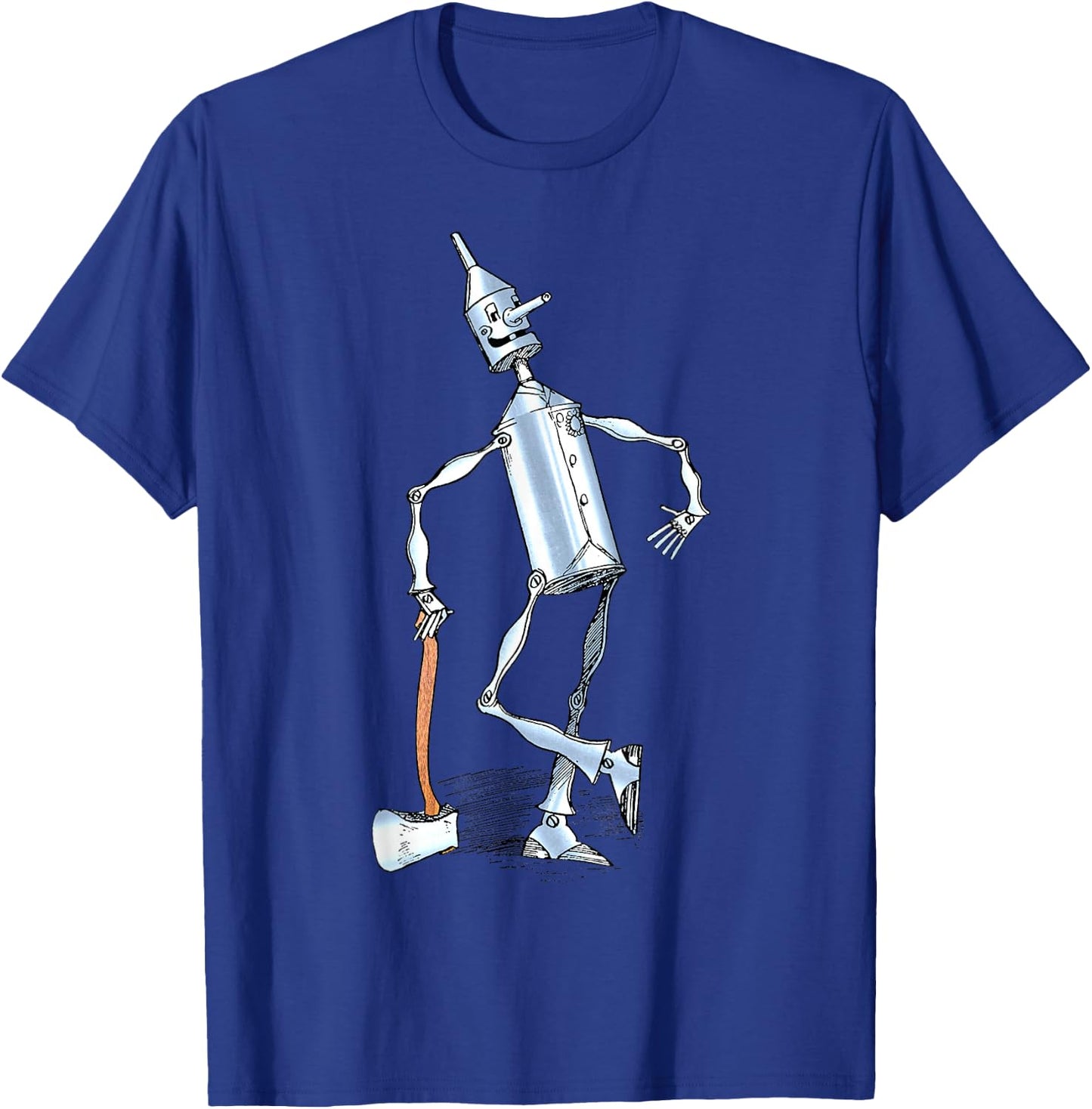 Big Tin Man Shirt Art The Wizard of OZ Tinman T-Shirt - T-Shirt | Royal