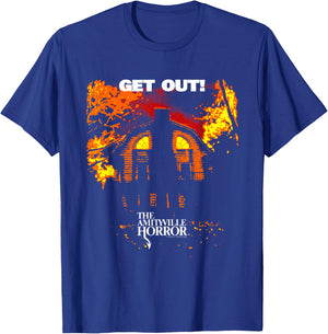 Amityville Horror Get Out T-Shirt - T-Shirt | Royal