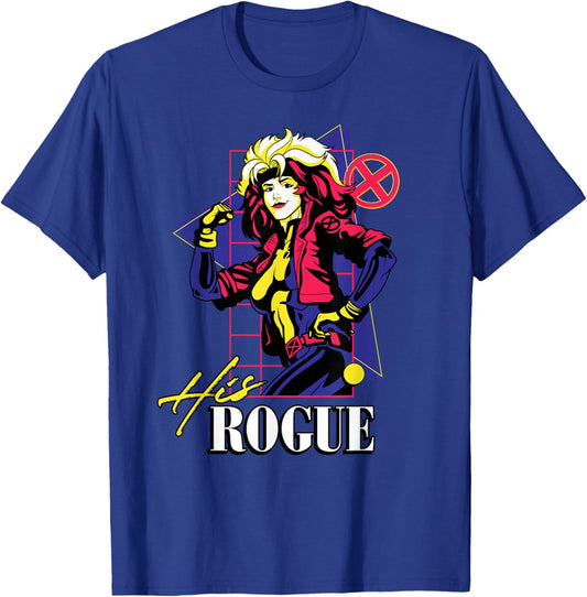 Marvel Super Heroes X-Men Couples Matching His Rogue T-Shirt - T-Shirt | Royal