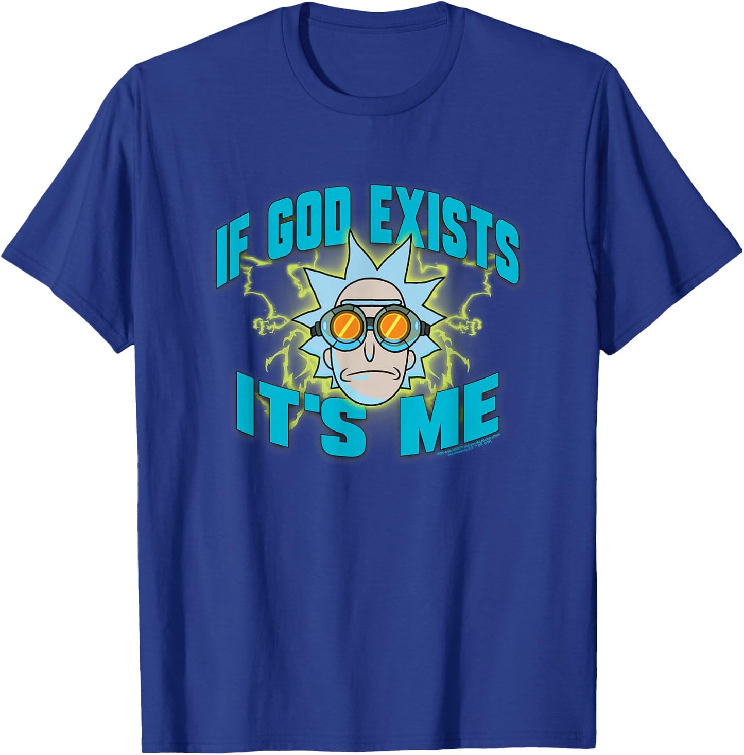 Rick and Morty If God Exists T-Shirt - T-Shirt | Royal