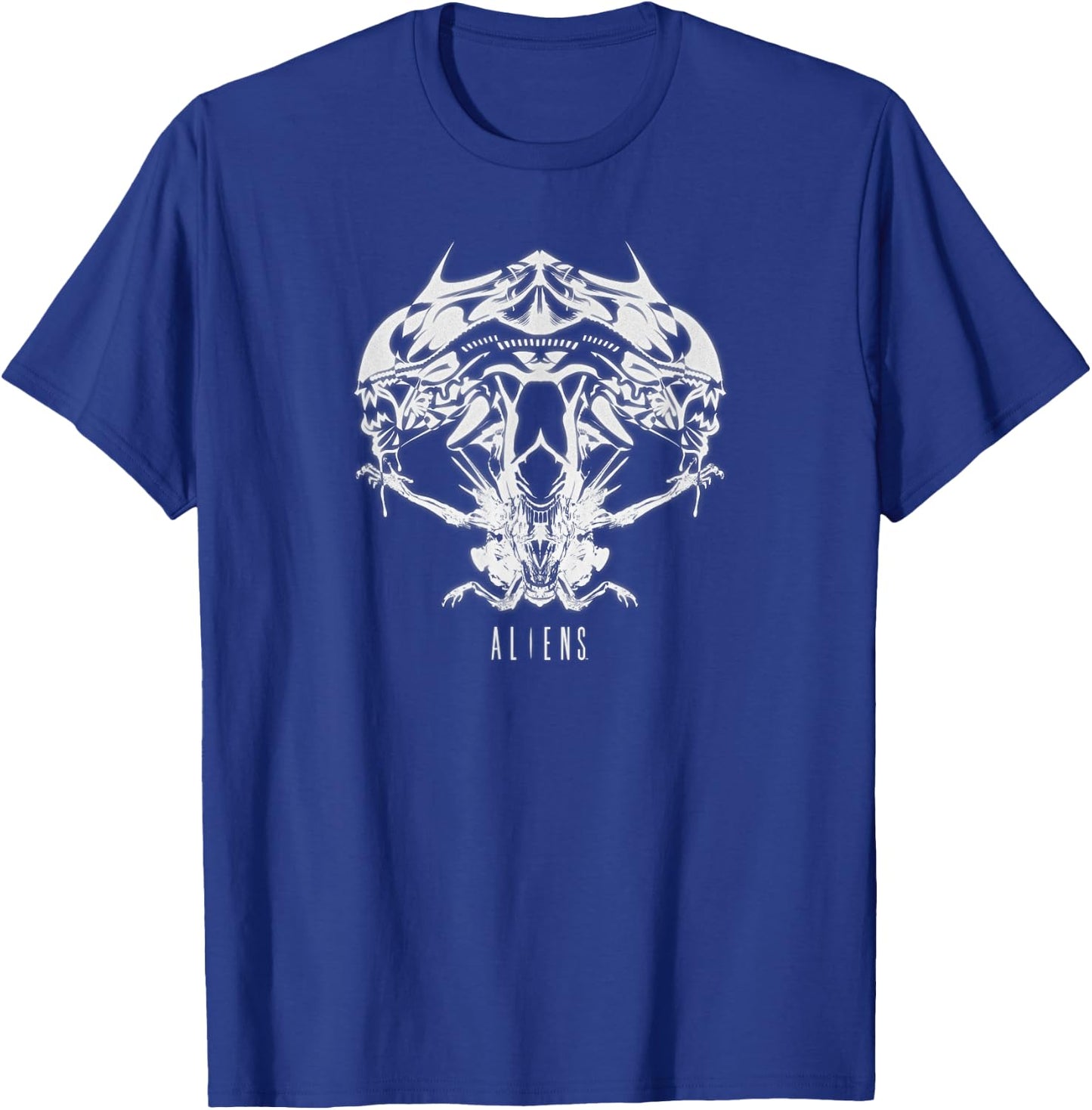 Aliens Xenomorph 80s Movie T-Shirt - T-Shirt | Royal