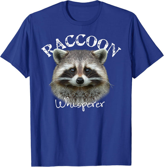 Raccoon Whisperer Shirt Cute Raccoon T-Shirt - T-Shirt | Royal