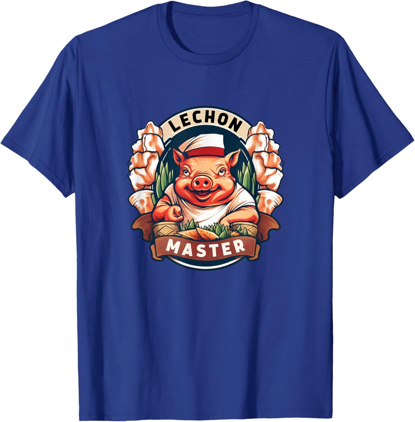 Lechon Master Roasted Pork Expert or Enthusiast T-Shirt - T-Shirt | Royal