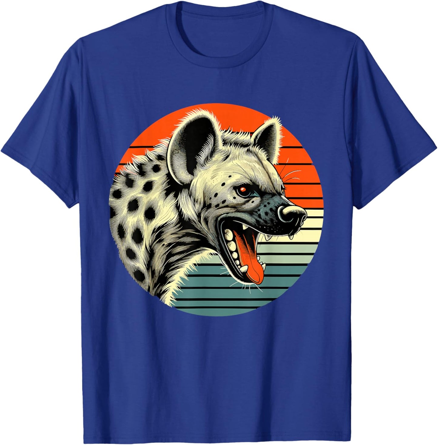 Spotted Laughing Hyena T-Shirt - T-Shirt | Royal