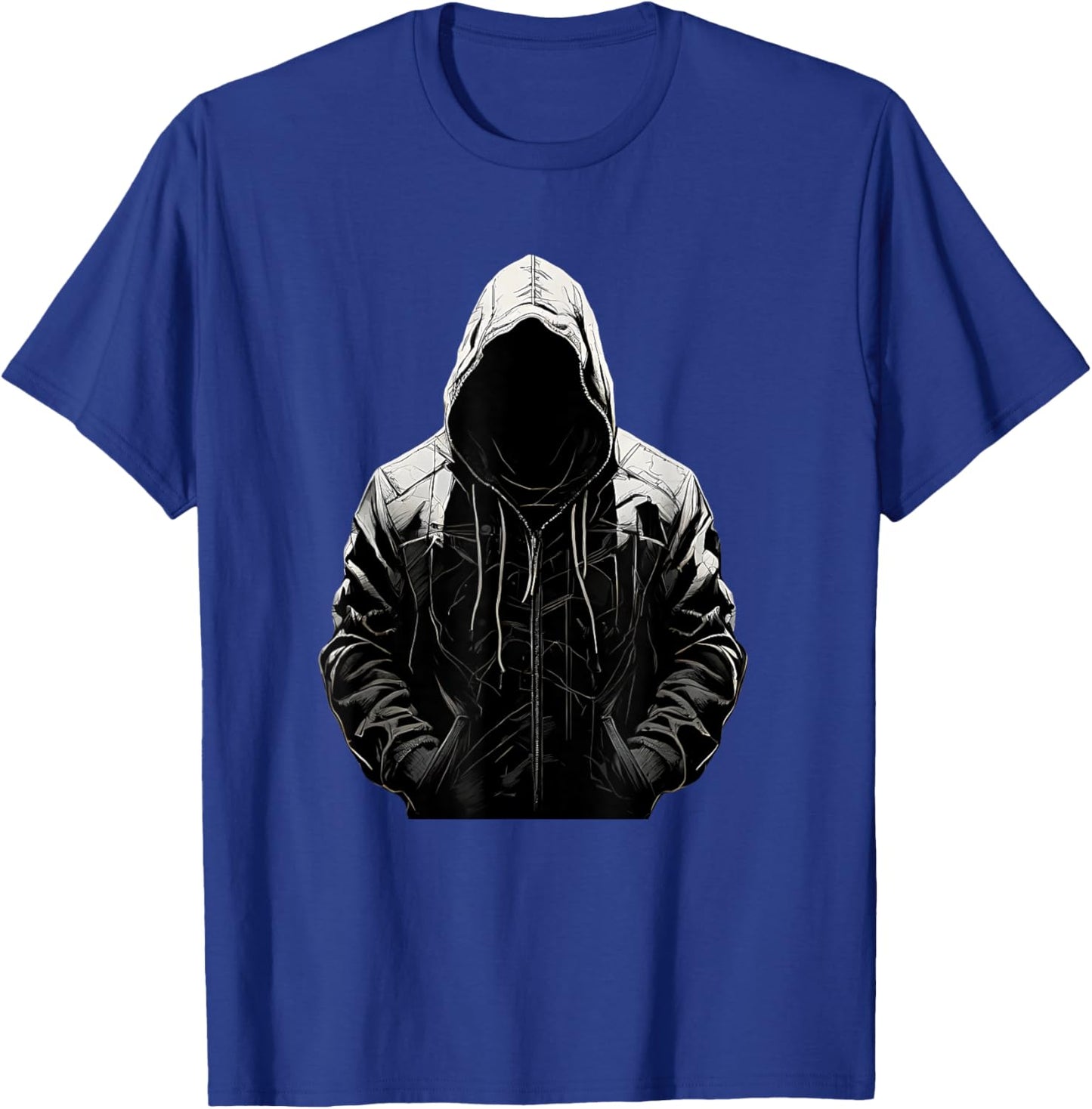 Hip Hop Rapper Graphic Black T Shirt Streetwear Men T-Shirt - T-Shirt | Royal