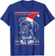 Sleigh all Day Funny Boxer Dog Christmas Women T-Shirt - T-Shirt | Royal