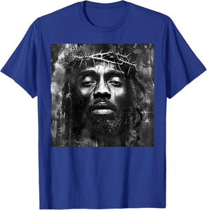 Black Jesus, Christianity, Church, Christ, Jesus T-Shirt - T-Shirt | Royal
