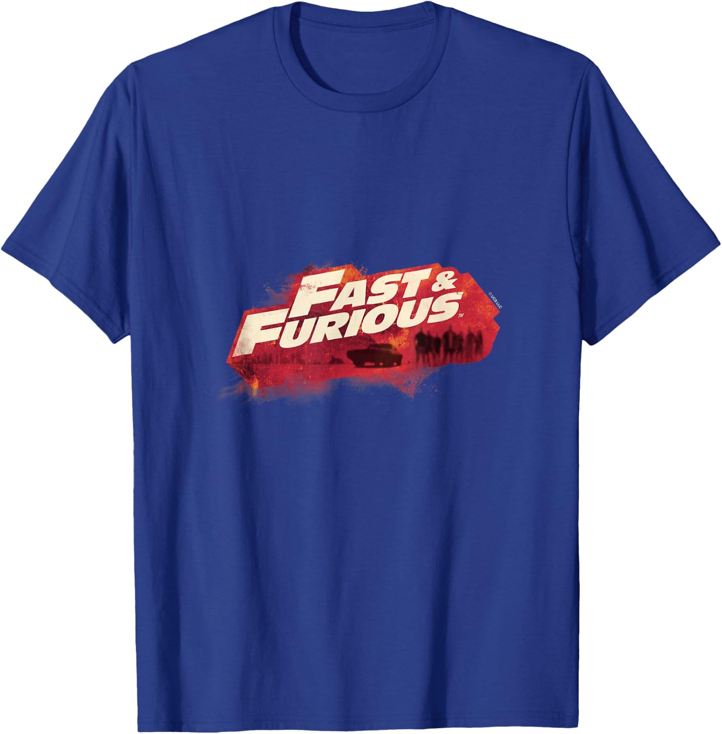 Fast & Furious Red Hue Logo T-Shirt - T-Shirt | Royal