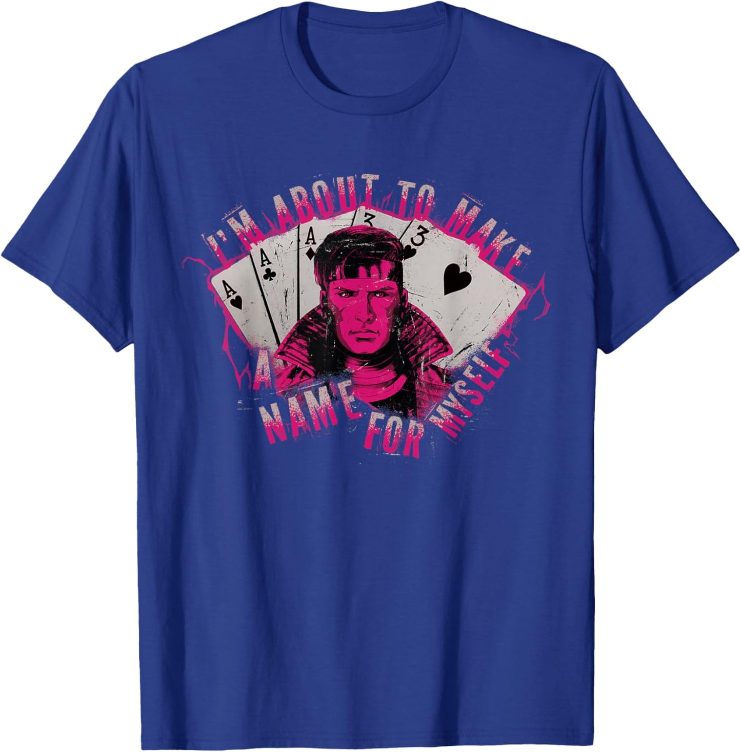 Marvel Studios Deadpool & Wolverine Gambit A Name for Myself T-Shirt - T-Shirt | Royal