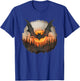 Aesthetic Bat in the Forest I Bat T-Shirt - T-Shirt | Royal