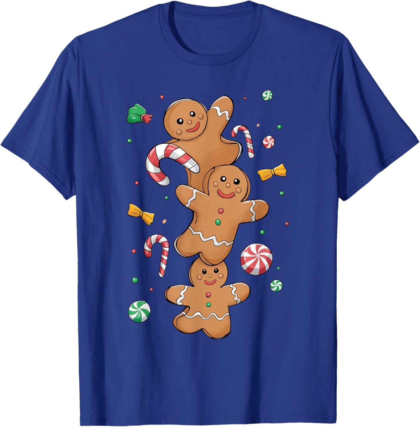 Xmas Christmas Gingerbread T-Shirt - T-Shirt | Royal