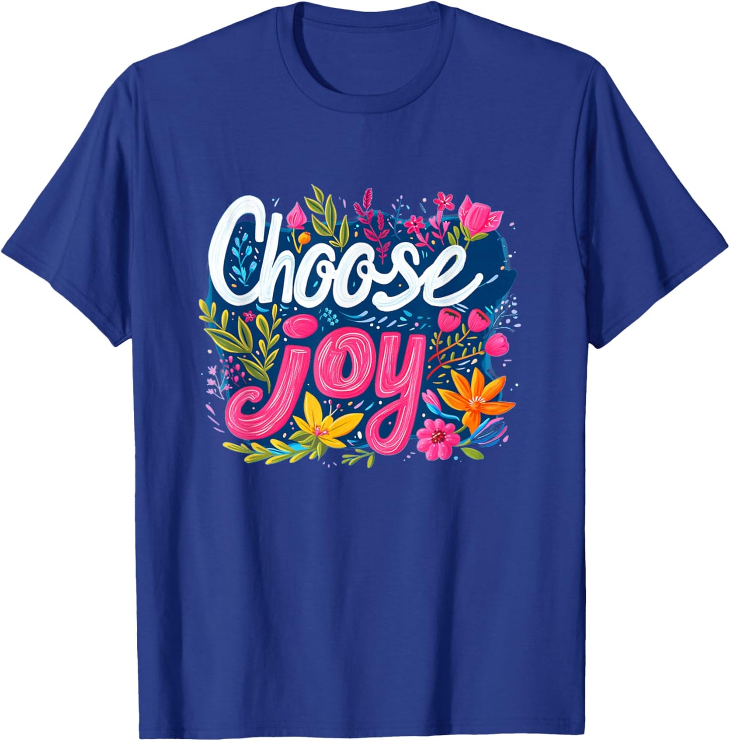 Fresh choose joy costume for multicolor outfits lovers T-Shirt - T-Shirt | Royal