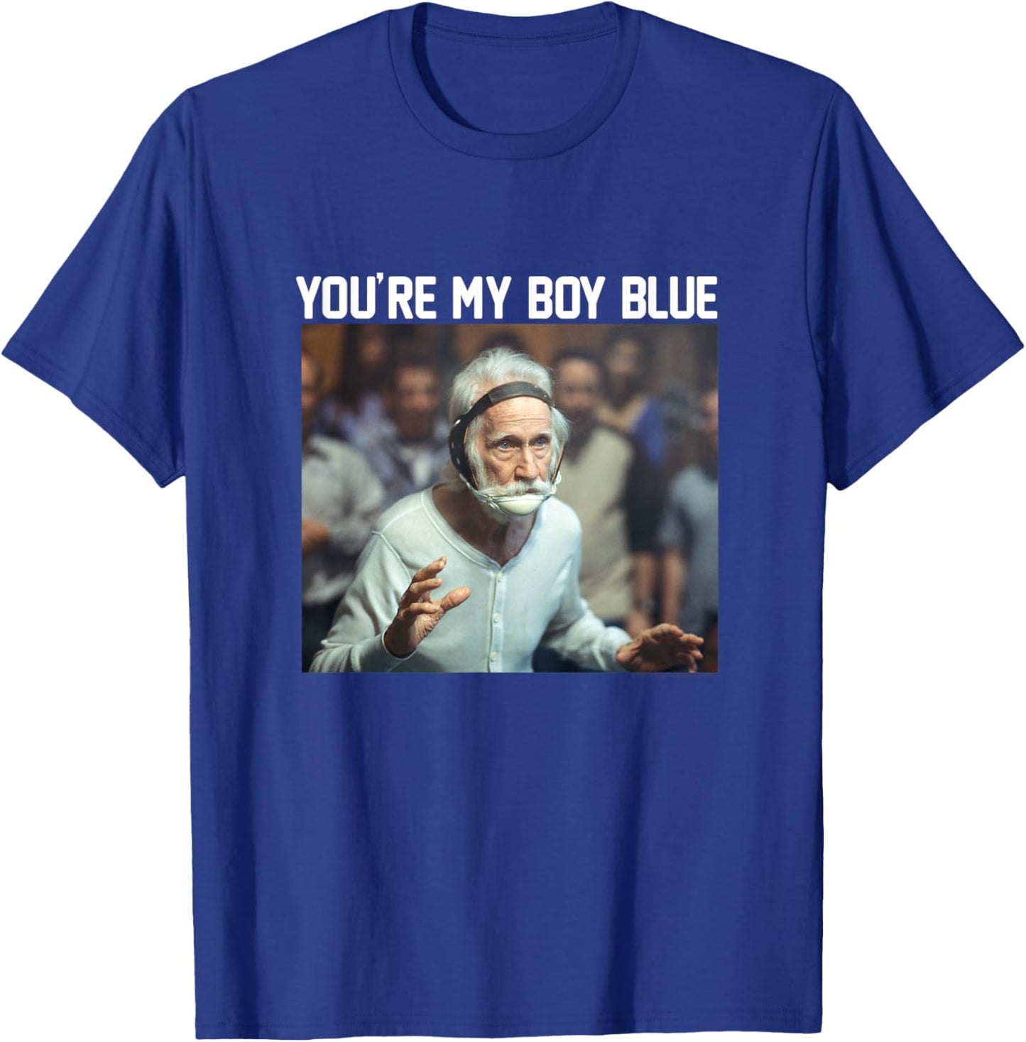 Old School You're My Boy Photo T-Shirt - T-Shirt | Royal