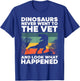 Funny Veterinary Art Women Kids Veterinarian Lovers T-Shirt - T-Shirt | Royal