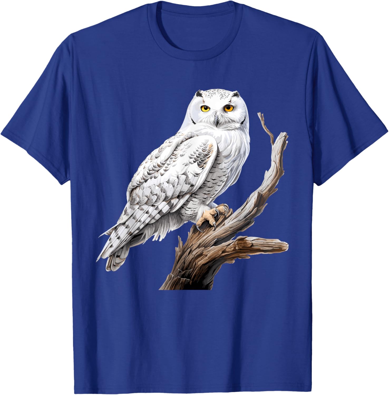 Snowy Owl, Ornithology Snowy Owl T-Shirt - T-Shirt | Royal