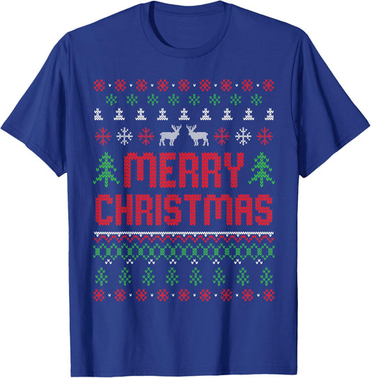 Merry Christmas T-Shirt - T-Shirt | Royal