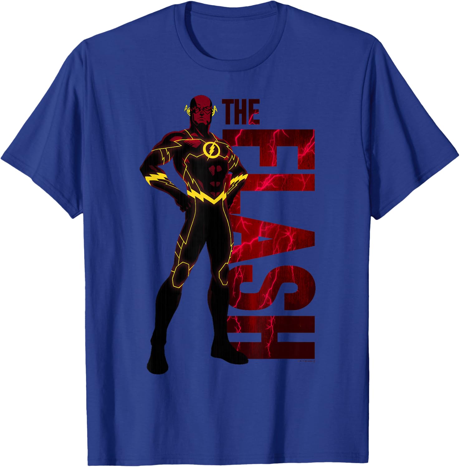 DC Comics Justice League The Flash Red Hero Portrait T-Shirt - T-Shirt | Royal