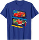 Disney Pixar Cars 2 Lightning McQueen VS Francesco T-Shirt - T-Shirt | Royal