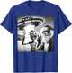 Funny Santa Selfie Alien UFO Lover Peace Sign Ugly Christmas T-Shirt - T-Shirt | Royal