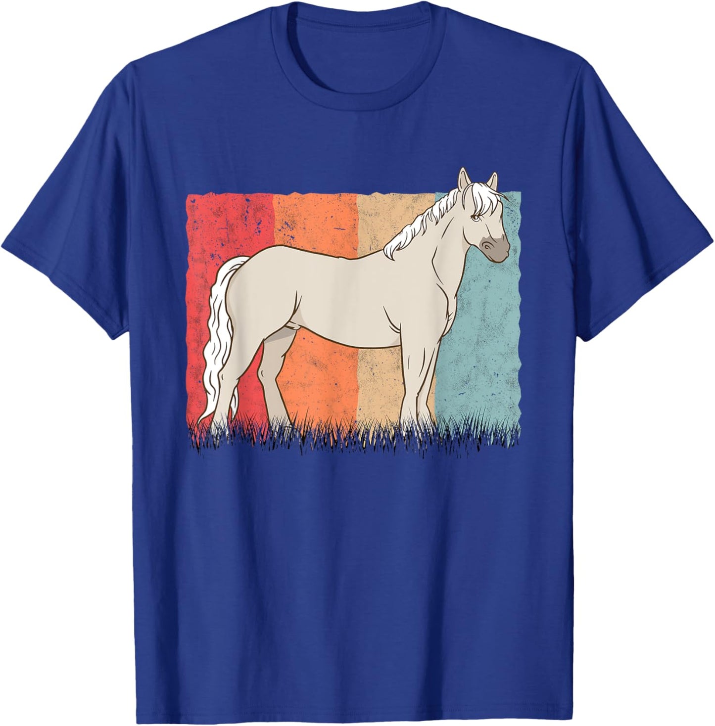 Welsh Pony Retro Welsh Horse Vintage T-Shirt - T-Shirt | Royal